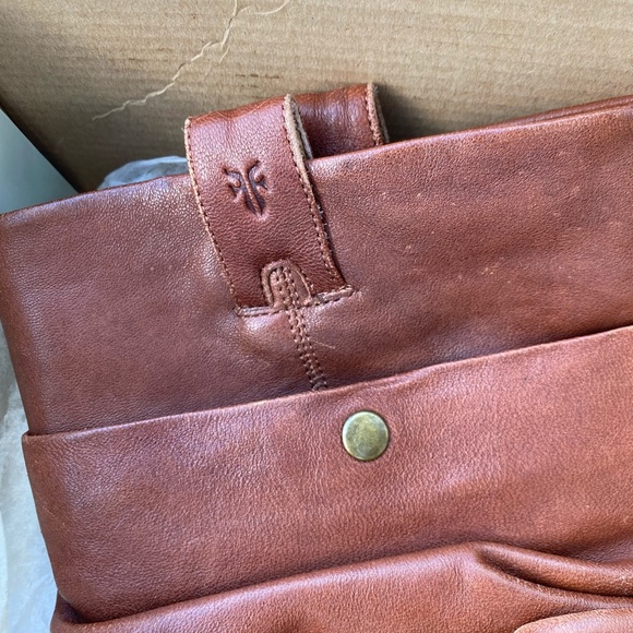 Frye Jenny Double Leather Boots - Picture 9 of 10